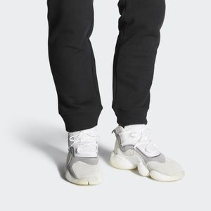 NWOT Men’s Size 6.5 (European Size 39.5) Adidas Crazy BYW Basketball Shoes White